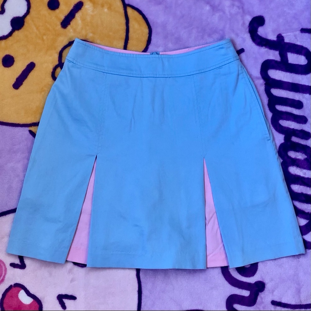 Burberry gold skort